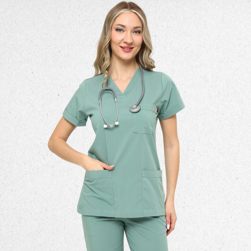 İkon BELİNDA Çağla Yeşili Doktor Hemşire Likralı Kadın TEK ÜST, İkon Medikal | Doktor ve Hemşire Forması, Medikal Giyim İkon BELİNDA Çağla Yeşili Doktor Hemşire Likralı Kadın TEK ÜST, İkon Medikal | Doktor ve Hemşire Forması, Medikal Giyim