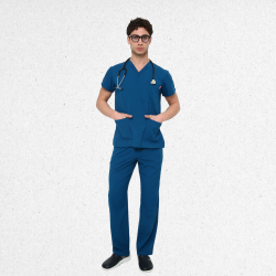 İkon LİNDA Petrol Mavisi Doktor Hemşire  Likralı  Erkek Takım,İkon Medikal | Doktor ve Hemşire Forması, Medikal Giyim