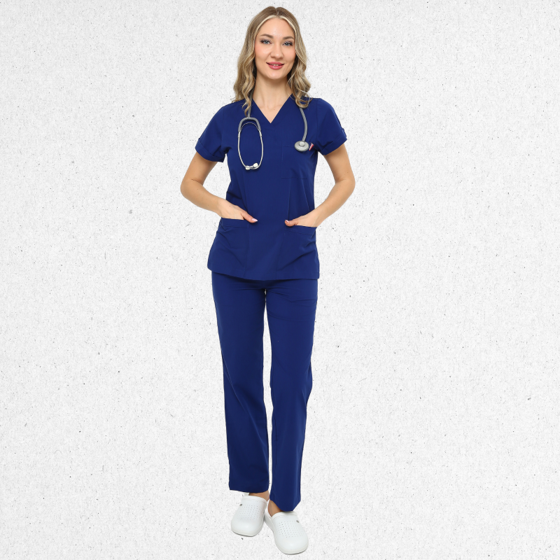 İkon BELİNDA Sax Mavi Doktor Hemşire Likralı Kadın Takım , İkon Medikal | Doktor ve Hemşire Forması, Medikal Giyim İkon BELİNDA Sax Mavi Doktor Hemşire Likralı Kadın Takım , İkon Medikal | Doktor ve Hemşire Forması, Medikal Giyim